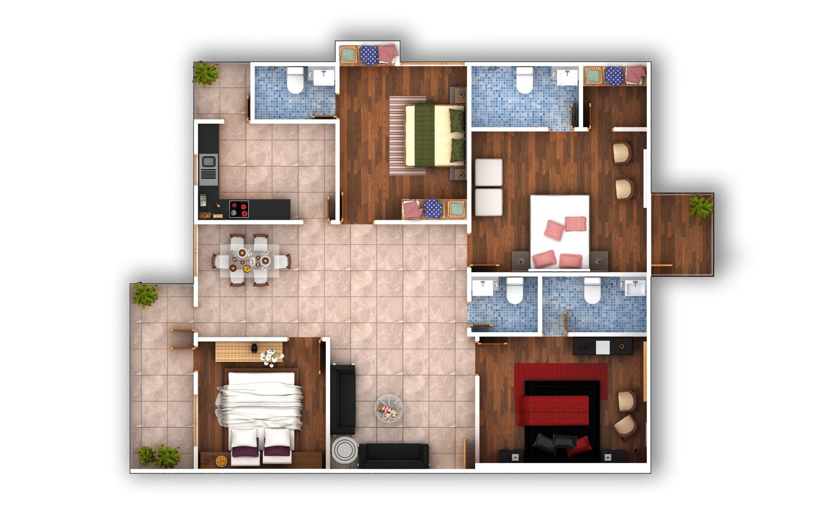 paramount-grande-floor-plans-4-BHK-2300-SQFTS