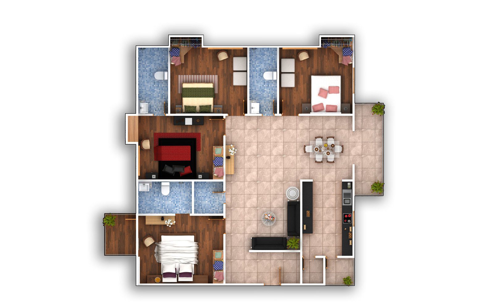 paramount-grande-floor-plans-4BHK-2600-sq-fts